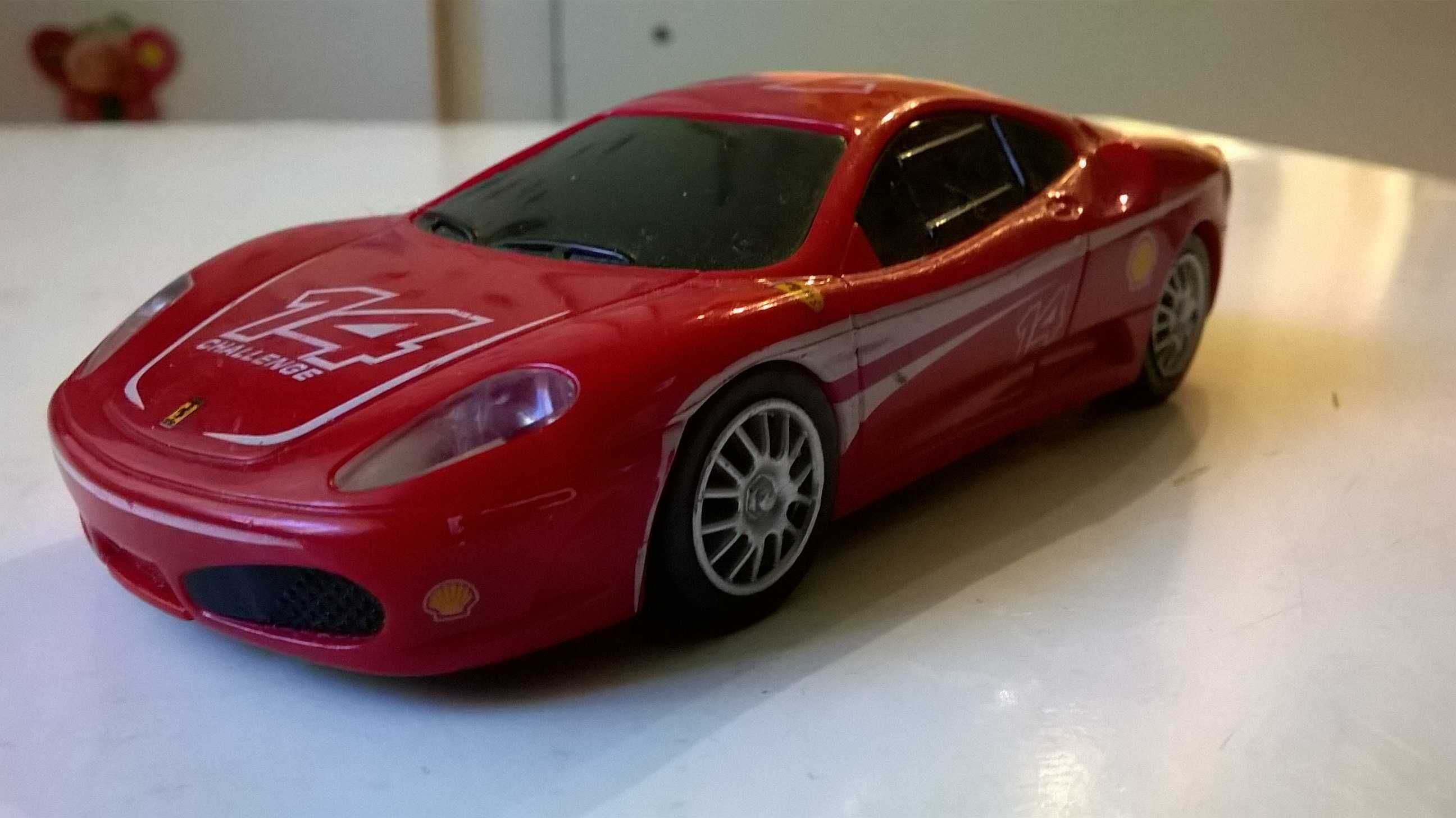 FERRARI F430 Challenge, model metalowo-plastikowy; skala 1:38