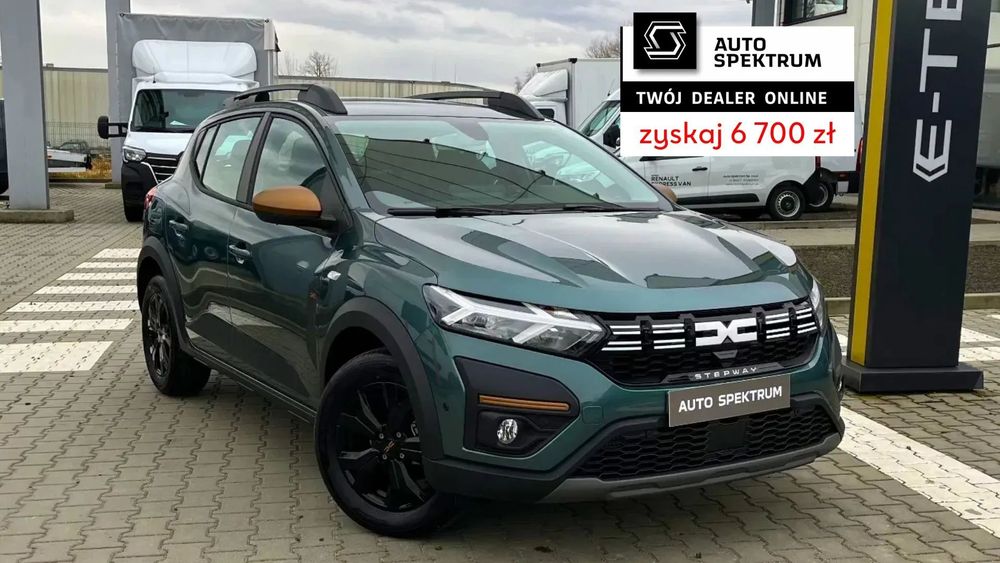 Dacia Sandero Stepway stepway EXTREME ECO-G 100 - zyskaj 6 700 zł z FINANSOWANIEM