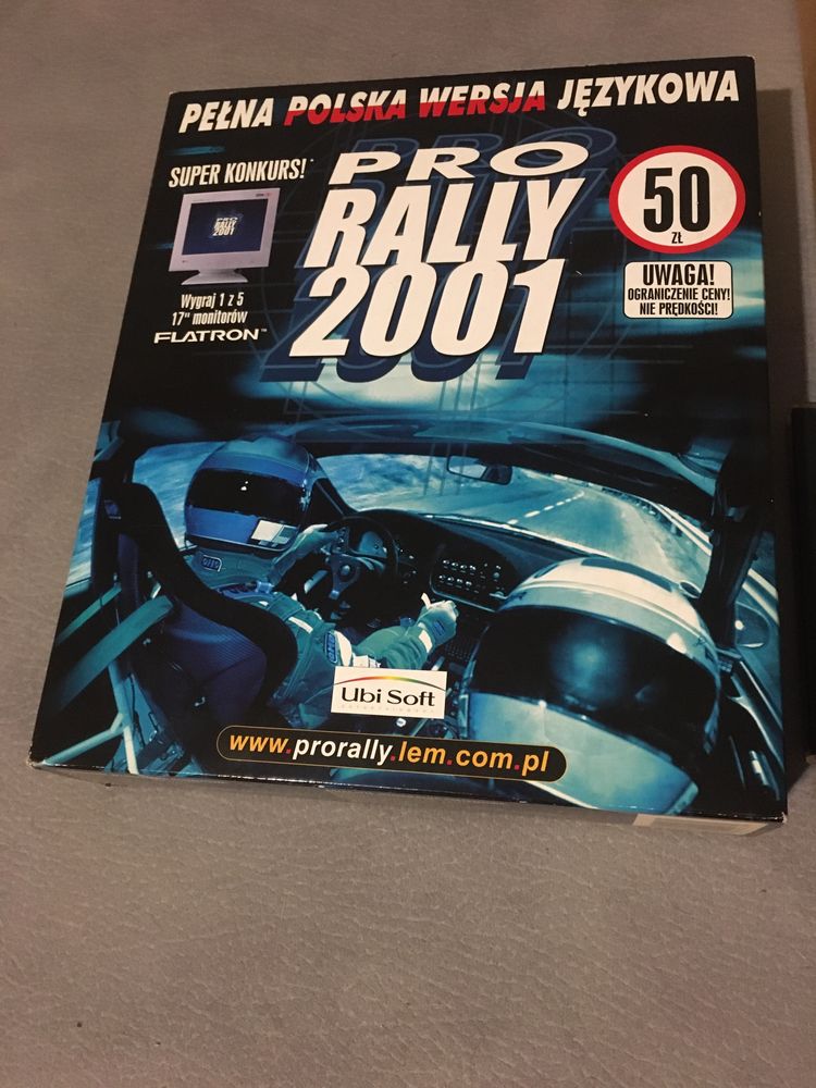 Pro Rally 2001. PC PL BIG BOX premierowe kolekcjoner