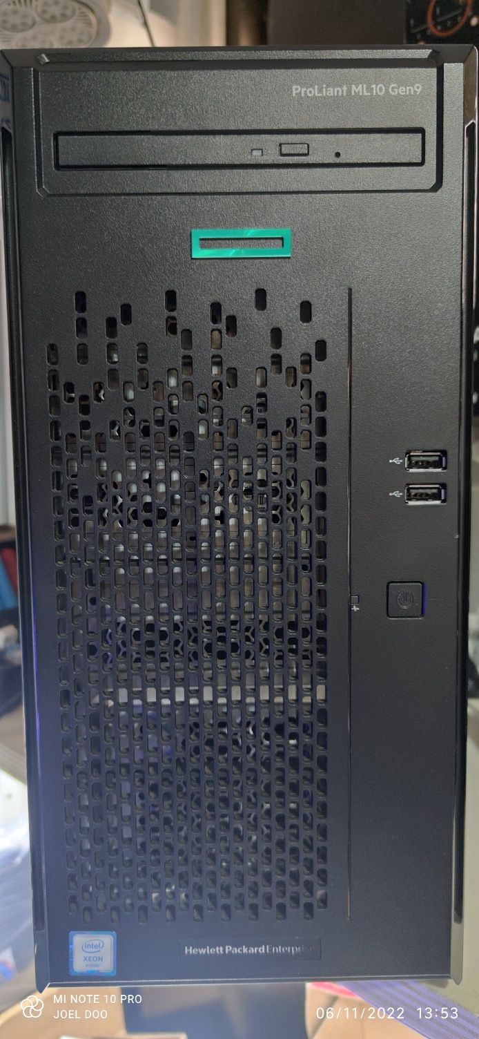 Servidor HP - ProLiant ML10 Gen9