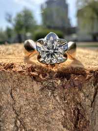 Кольцо с якутским бриллиантом 0,65 карат