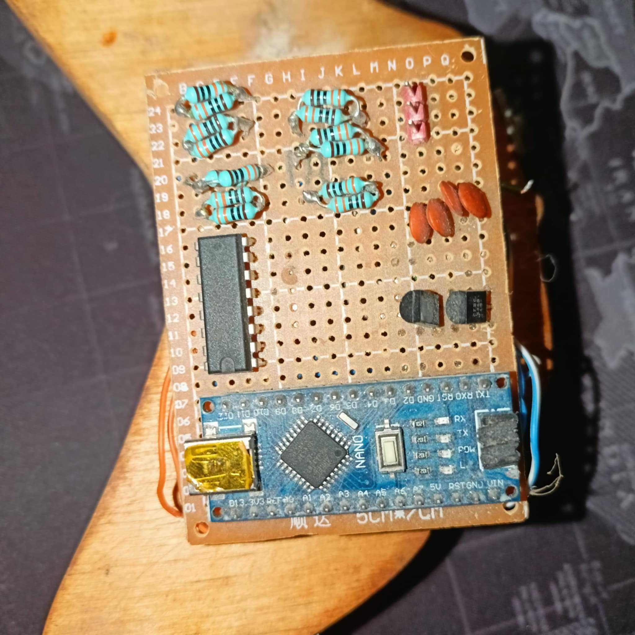Zestaw elektroniki arduino - części