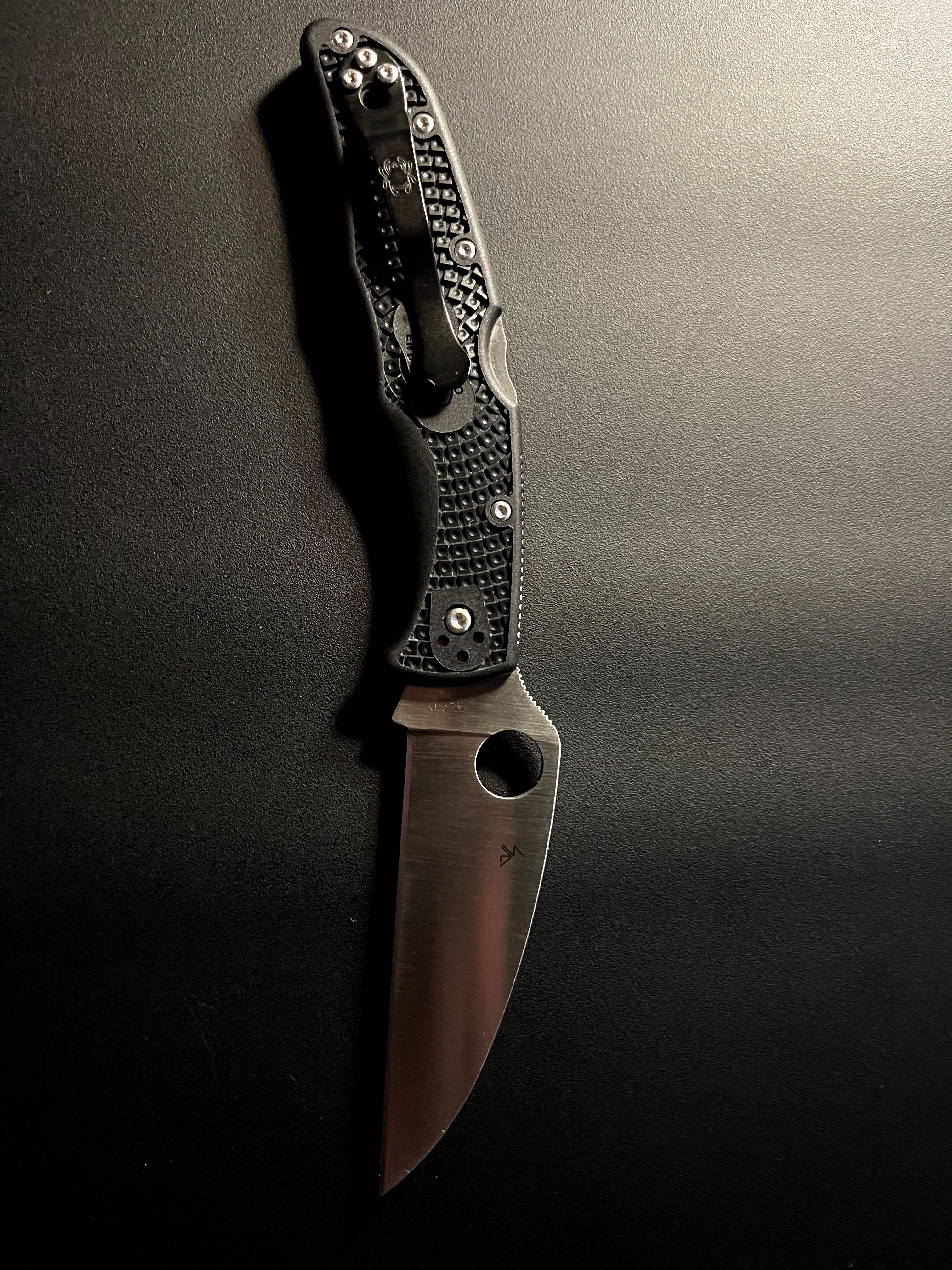 Ніж. Spyderco Endura Wharncliffe C10FPWCBK