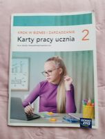 Krok w biznesie 2 karty pracy ucznia.