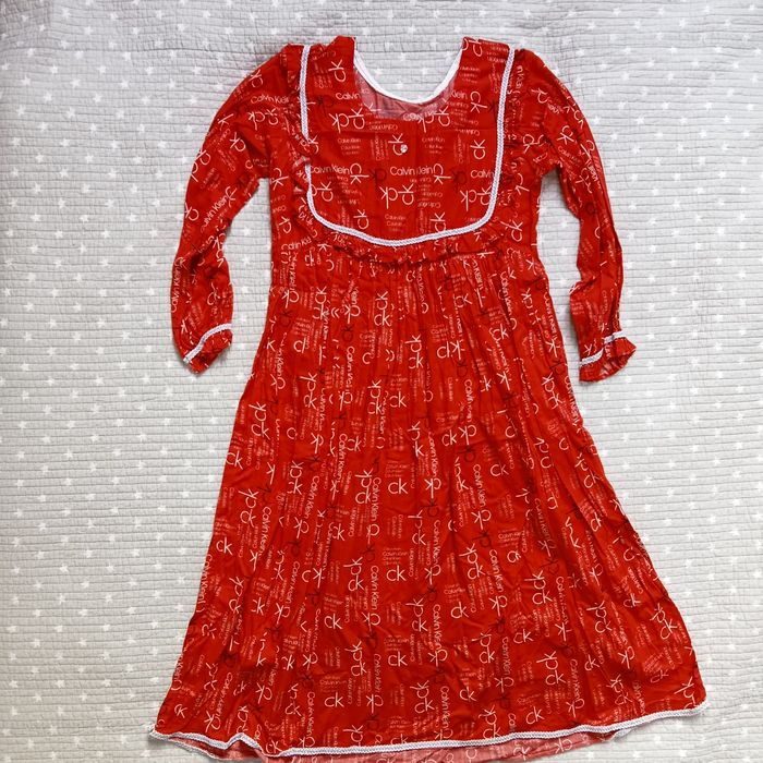 Koszula nocna hand made r. 146-152