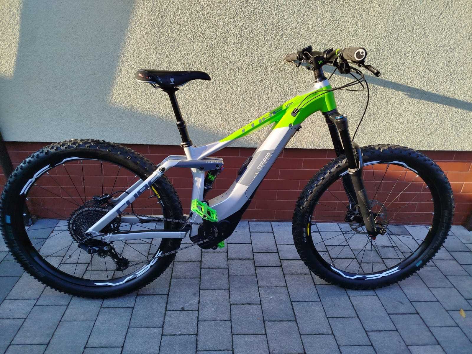 rower elektryczny Cube Stereo Hybrid 160 skoku full S Bosch fox okazja