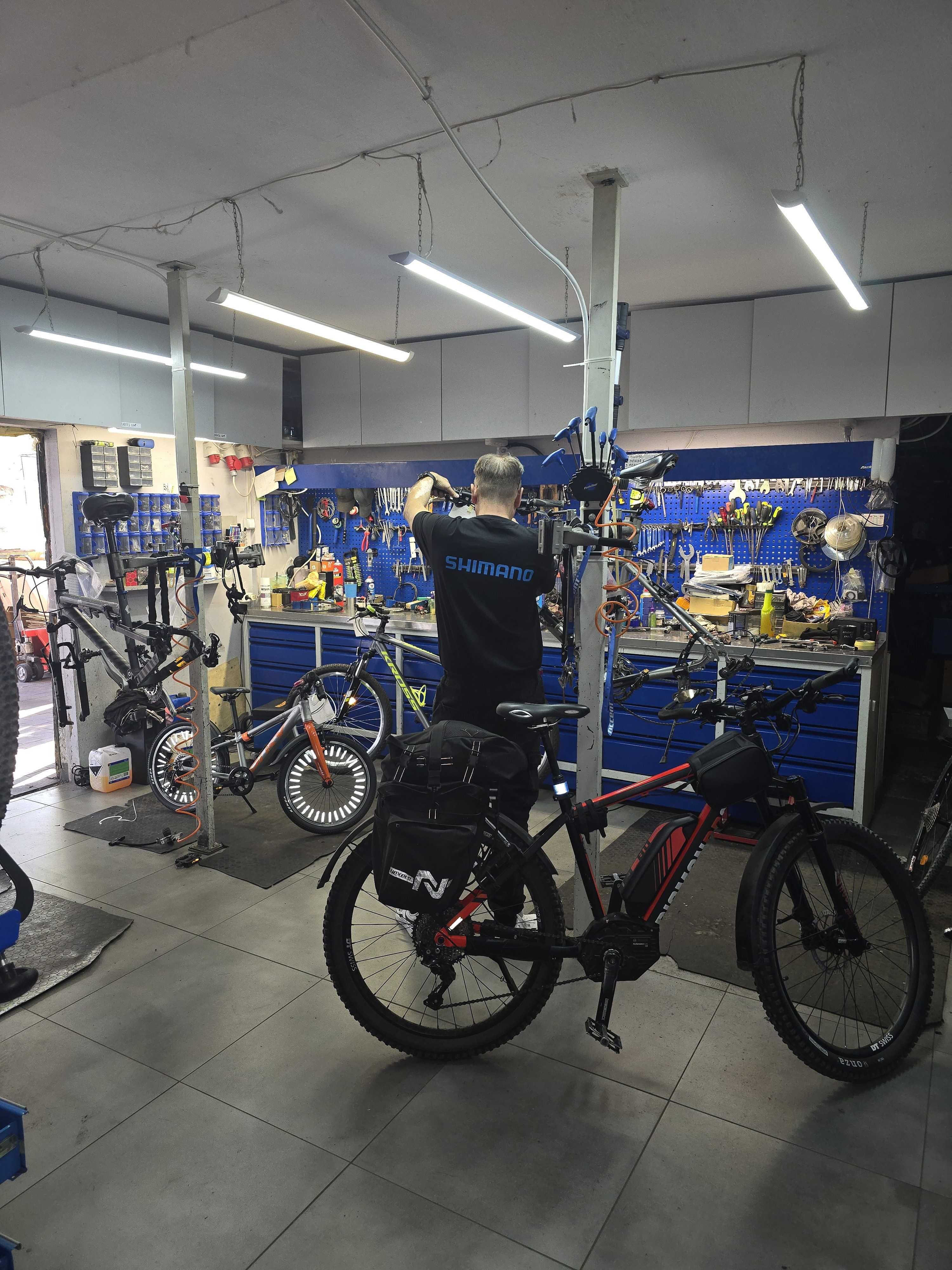 Serwis rowerowy Warszawa - Praga Południe - Wał Miedzeszyński 345