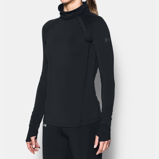 Under armour ColdGear Reactor Funnel Neck бігова кофта  жіноча