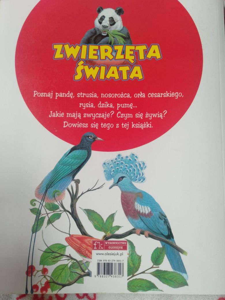 Książka Zwierzęta świata