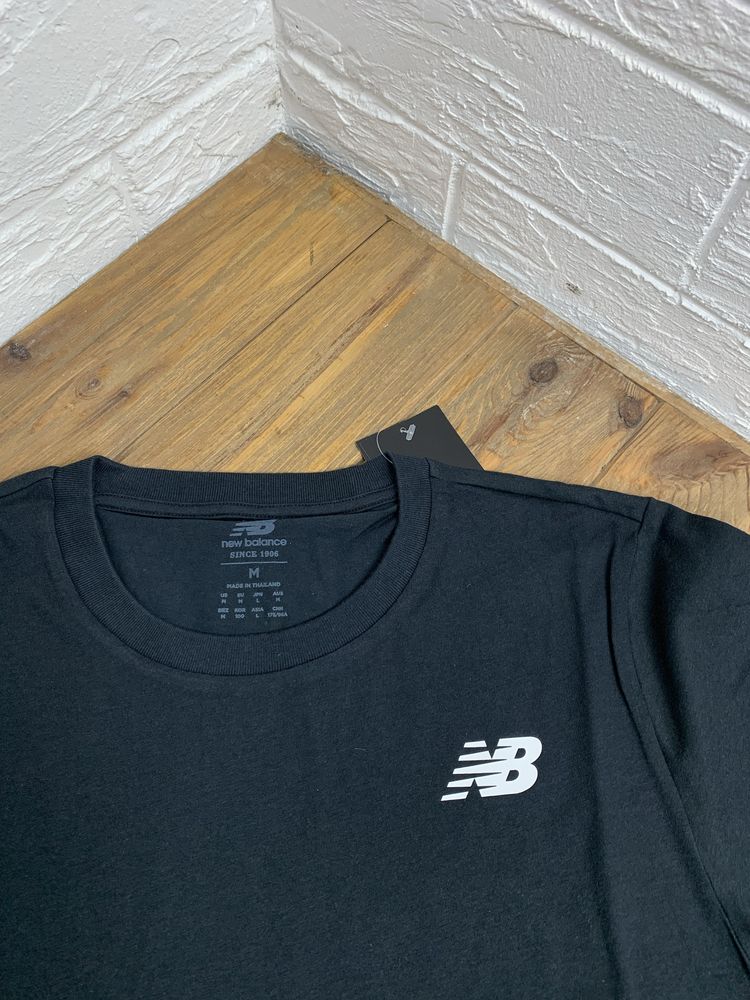 Футболка чоловіча New Balance original нова чорна з бірками