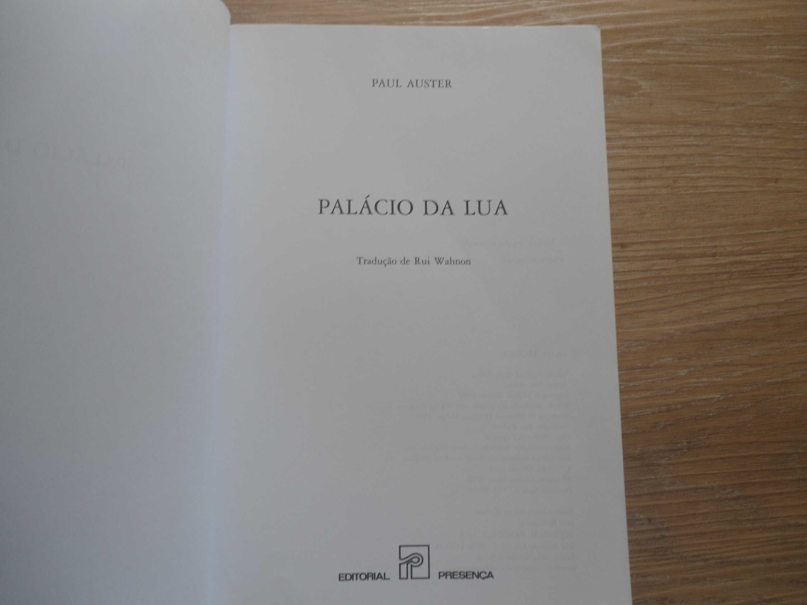 Palácio da Lua por Paul Auster