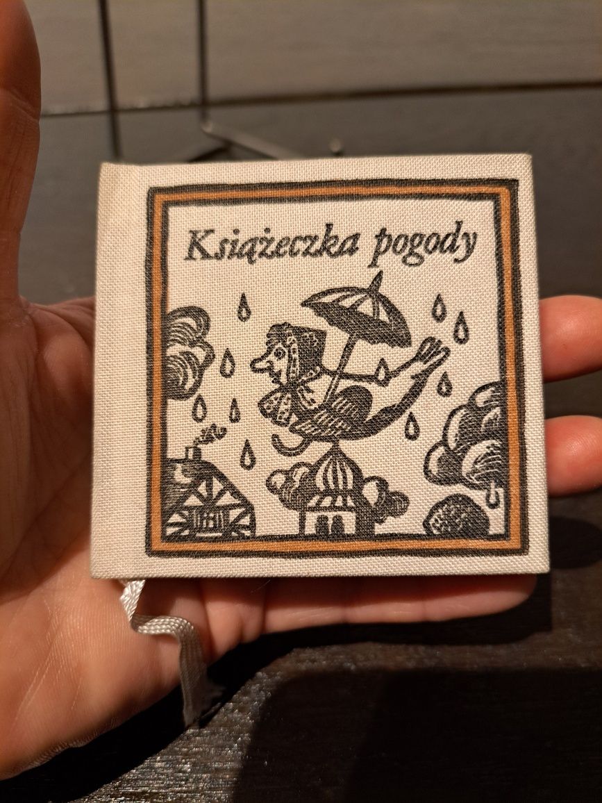 Miniaturowa Książka książeczka pogody 4
