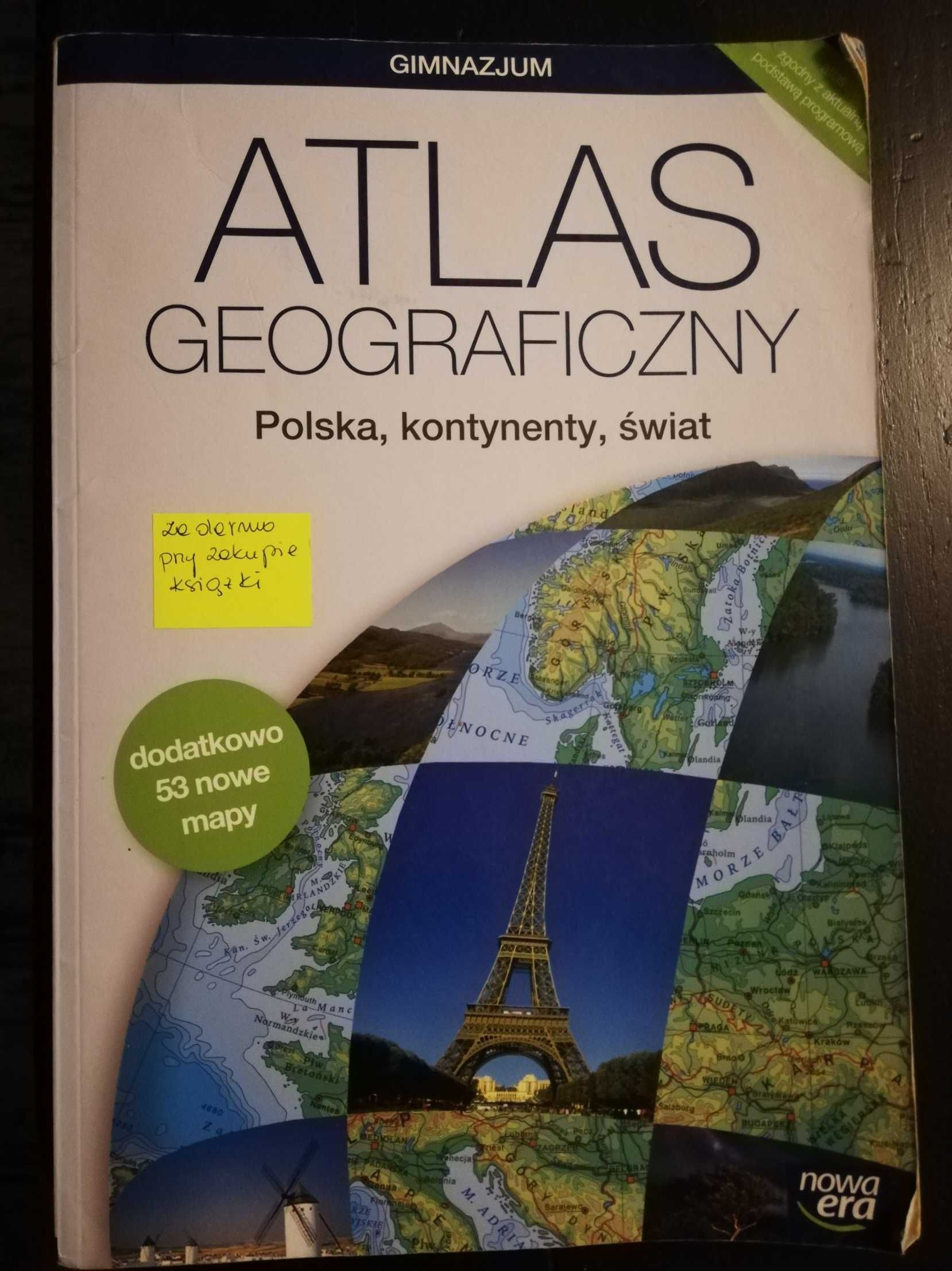 Geografia mapy, atlas