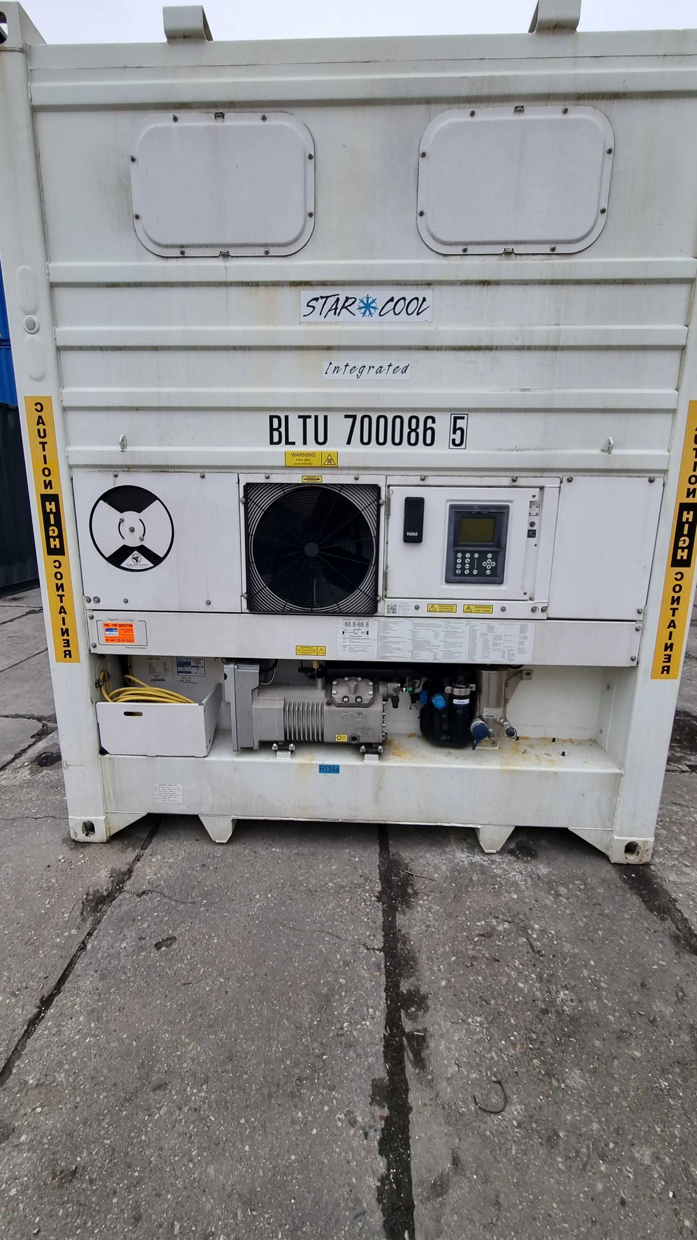 Kontener Chłodnia 40'HCRF zakres temp. od -30 do +30 ºC