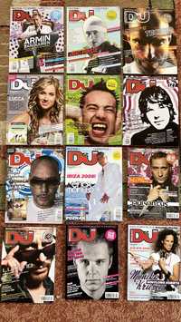 DJMAG pierwsze 12 numerow 2007/2008