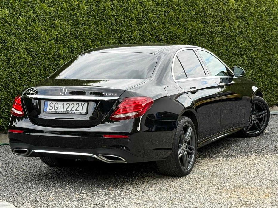 Mercedes E220d 2.0 195KM AMG 2018 4MATIC Full LED Kamera 360/ PL Salon