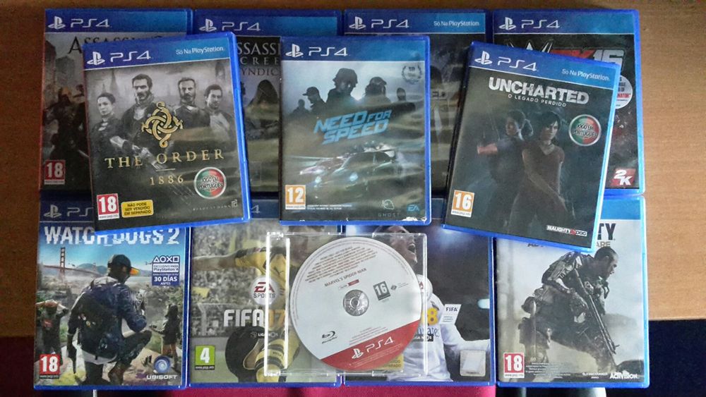 jogos playstation 4 carcaça comando