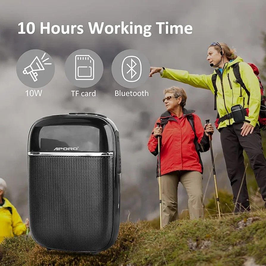 Przenośny głośnik Bluetooth do lekcji, spotkań itd