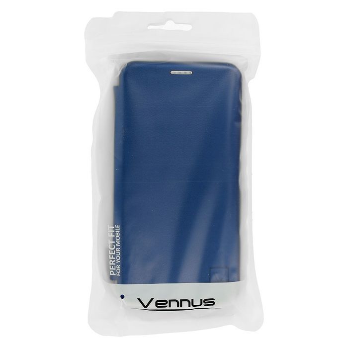 Kabura Book Vennus Elegance do Iphone 12 Mini granatowa