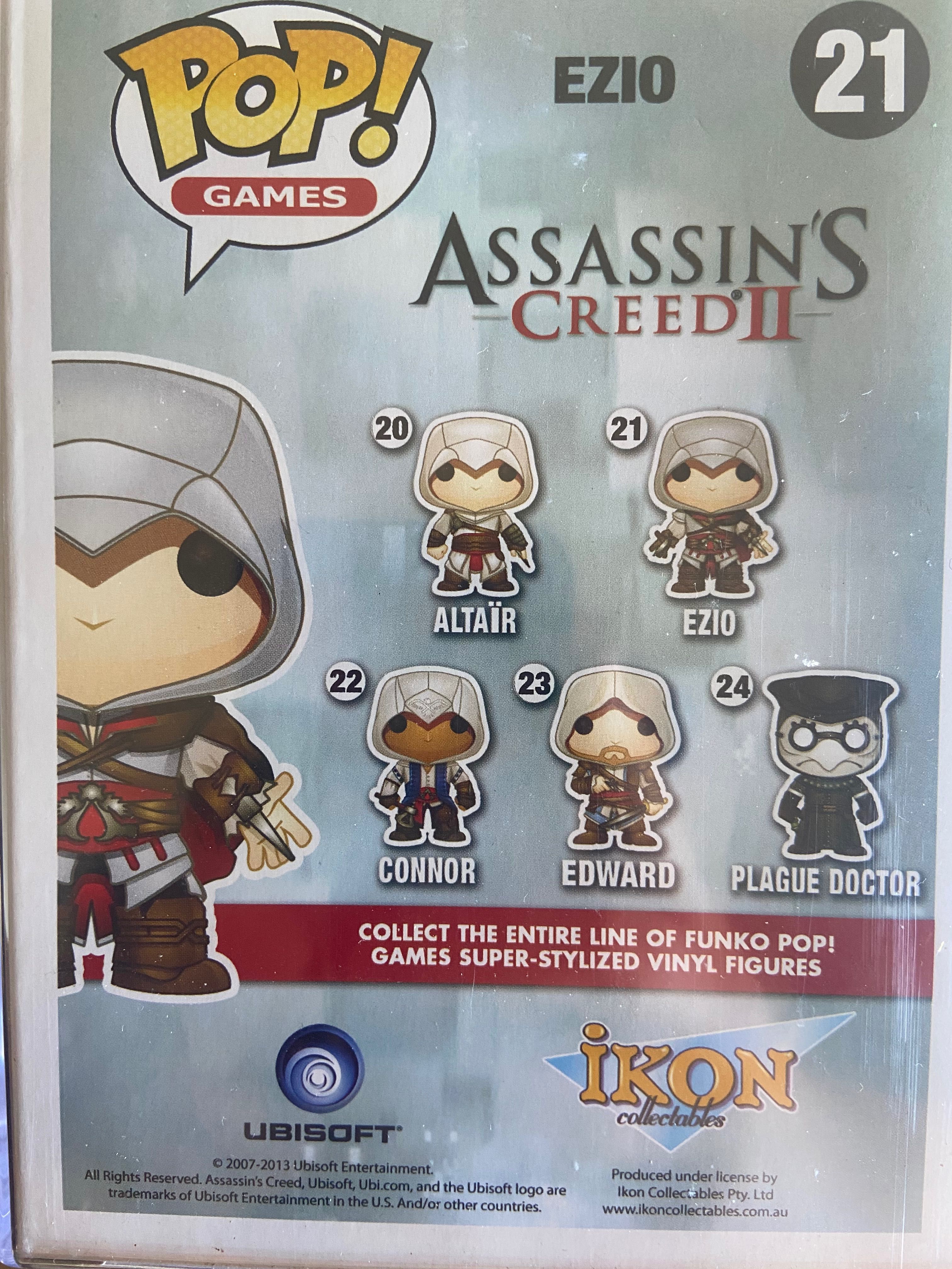 Funko Pop Assassin’s Creed II EZIO #21