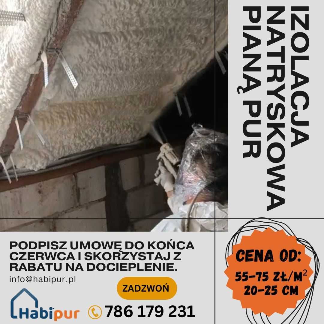 piana docieplenie pianką ocieplenie Promocja w lutym