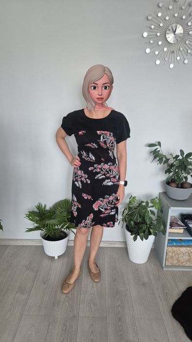 letnia sukienka kwiaty  oasis rozm. L