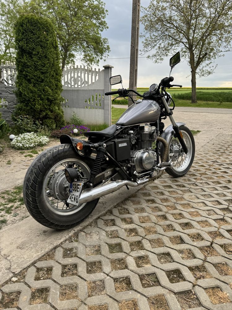 1986 honda CMX 450 bobber