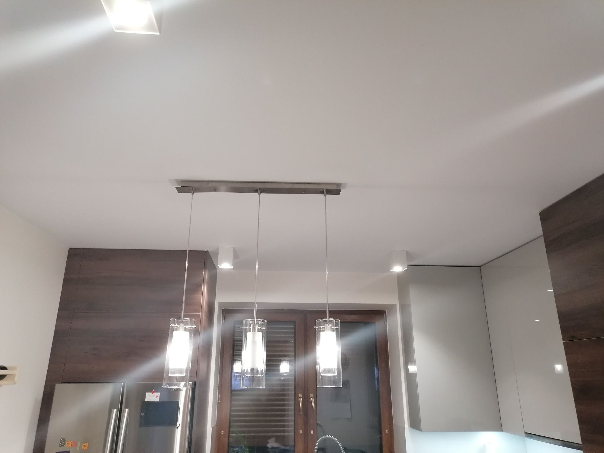 Lampa 3 klosze kuchnia jadalnia