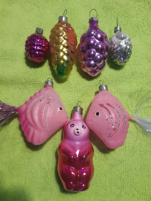 Ёлочные Игрушки СССР, Советские Елочные Игрушки