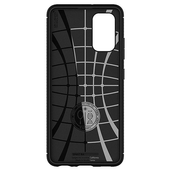 Etui Spigen Rugged Armor + Szkło Płaskie do Samsung Galaxy A52 LTE / 5