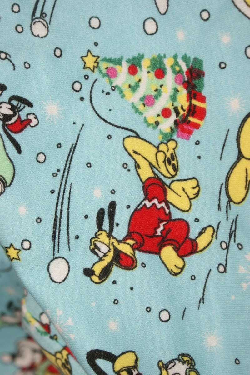 Disney Christmas ONESIE kombinezon damski Goofy Mickey vintage XS