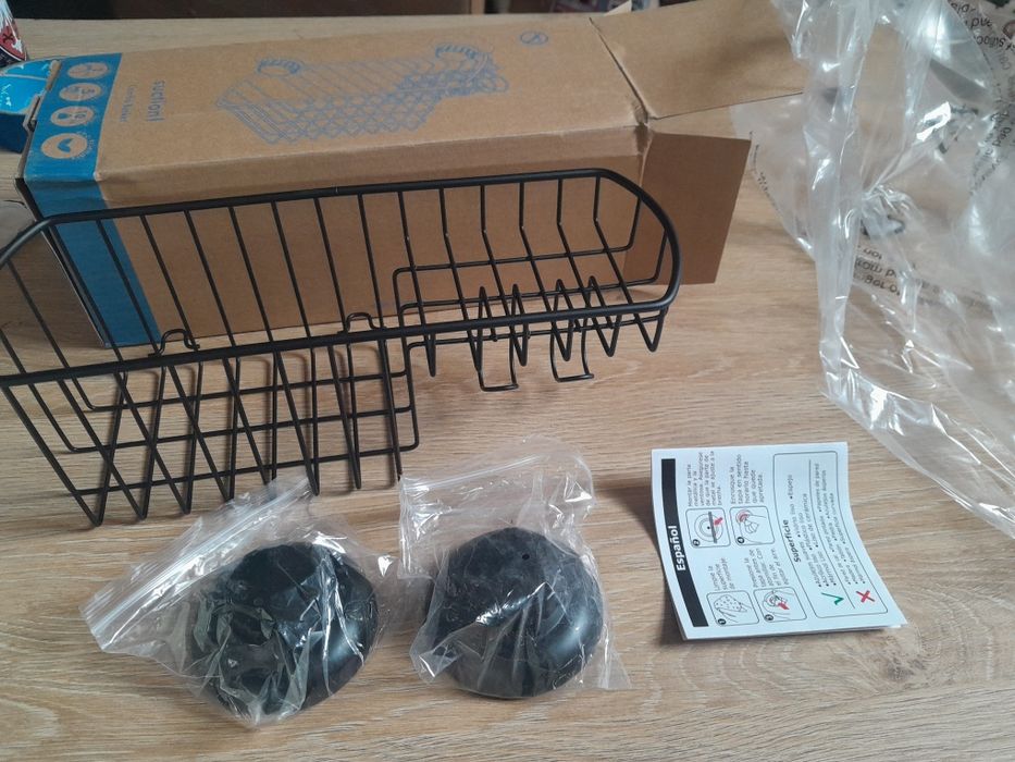 Koszyk wielofunkcyjny do kuchni łazienki bez wiercenia