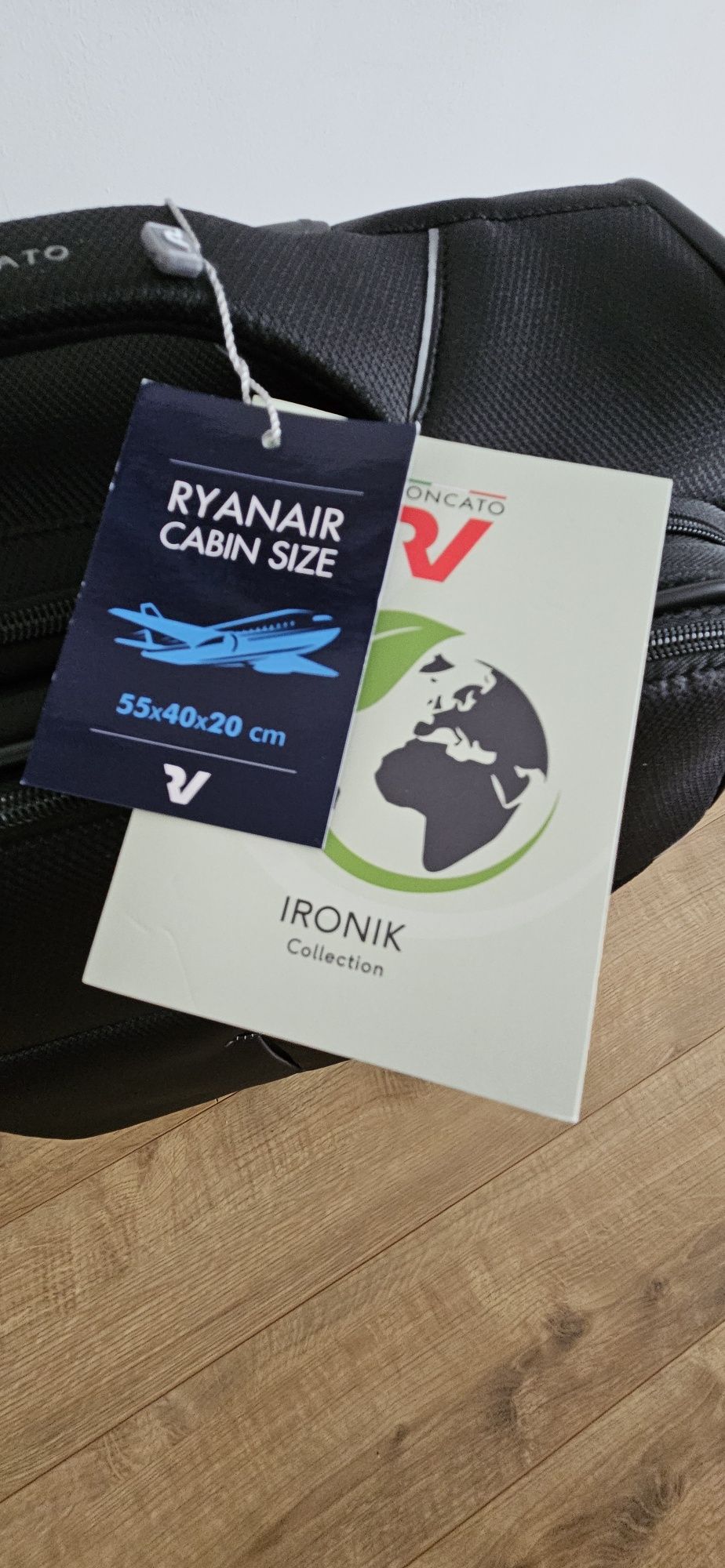 Walizka kabinowa Roncato Ironik 2 koła 48l