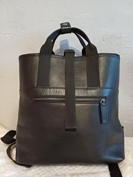 Мужская сумка-рюкзак Zign,натуральная кожа