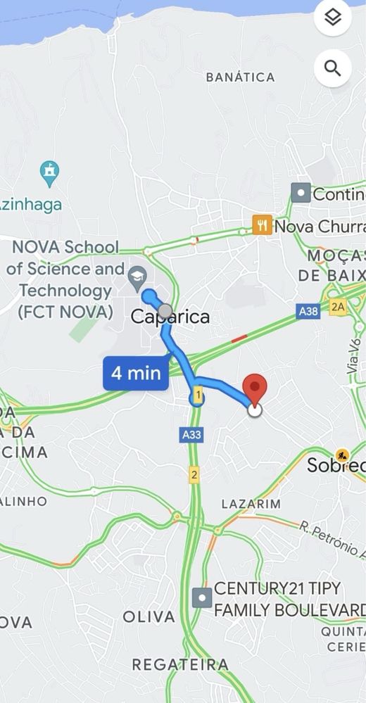 SOBREDA - M. CAPARICA, Alugo Quartos, para jovens ou estudantes