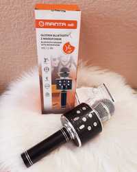Mikrofon karaoke z głośnikiem echo Manta
