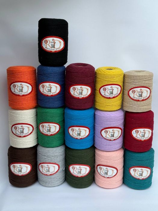 Бавовняний шпагат/нитка кручена з 20 ниток та 30 ниток