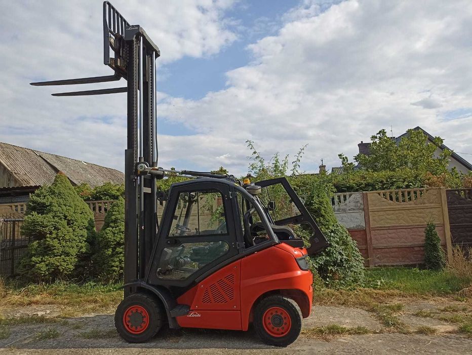 Linde H40-02 EVO 2015 Maszt 4M   Duplex LPG  Wózek Widłowy 4T
