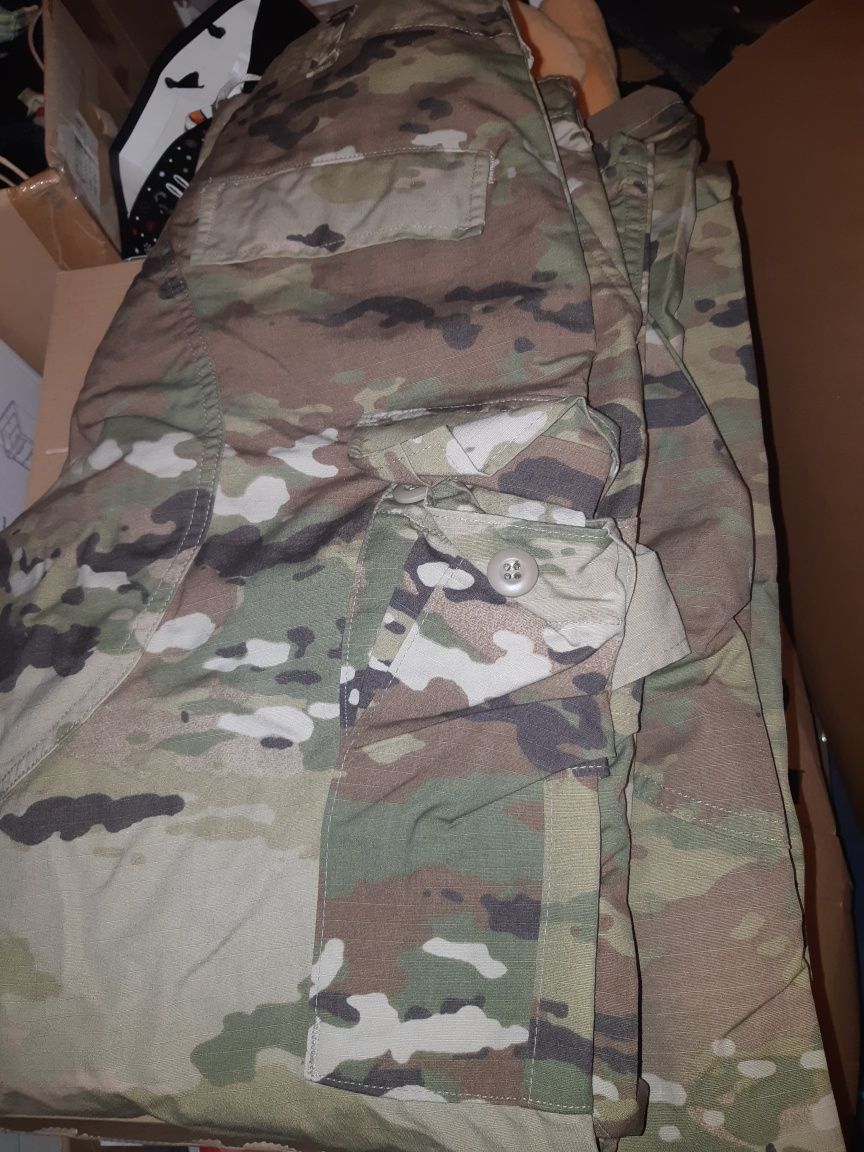 Spodnie usa army multicam moro