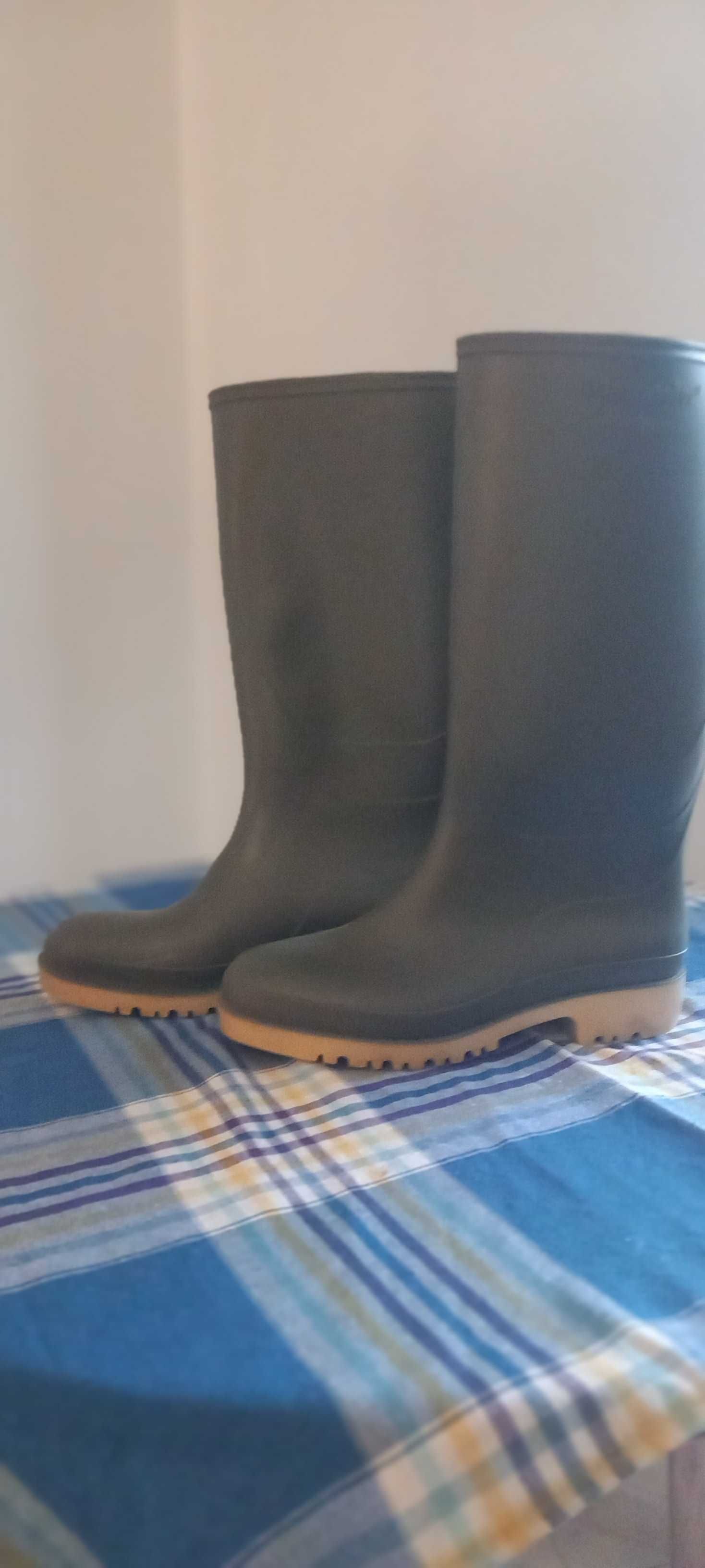 Galochas Vintage - Botas de Borracha - ADAMASTOR - 2 PARES