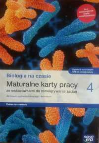 Biologia 4 LO Biologia na czasie Maturalne karty pracy ZR Nowa Era