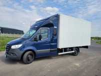 Mercedes-Benz 316  Sprinter z kontenerem meblowym i kabiną sypialną /automat/gwarancja