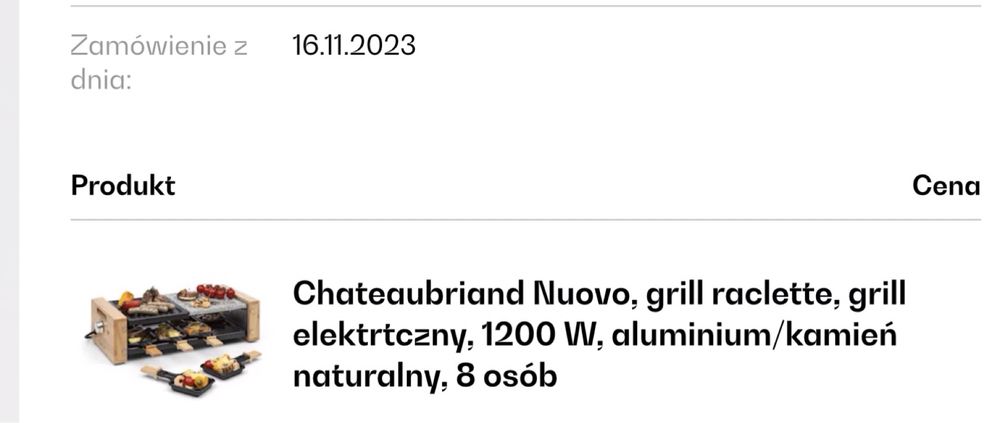 Chateaubriand Nuovo, grill raclette