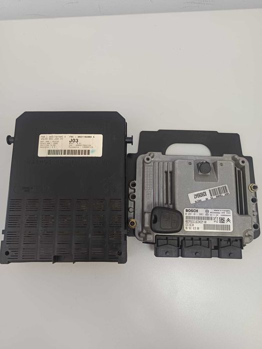 Conjunto Centralina e Imobilizador Peugeot 307 965_616_1980