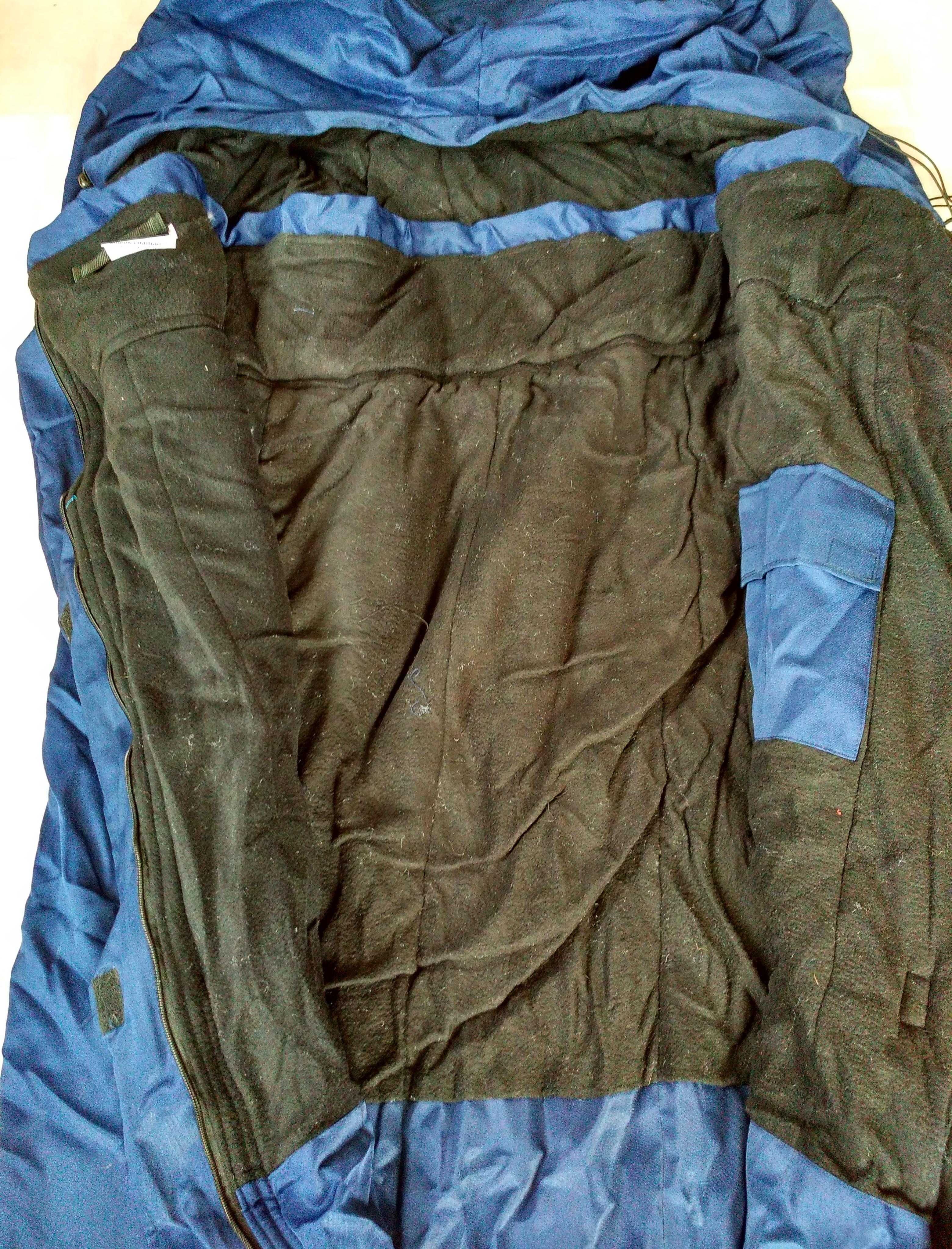 Зимовий спальний мішок ЗСУ з компресійною сумкою.
