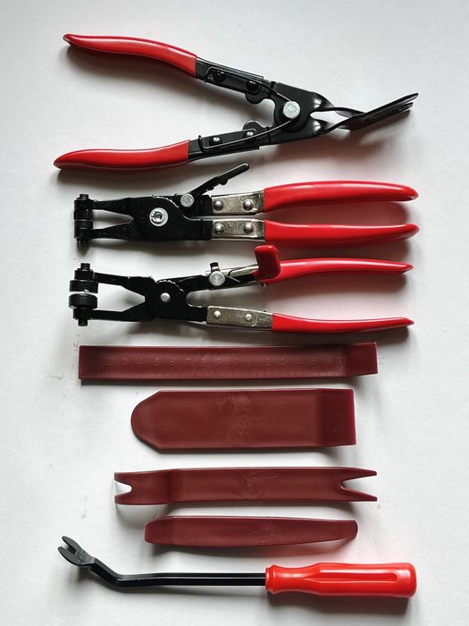 Съёмник клипс клещи для пружинных хомутов