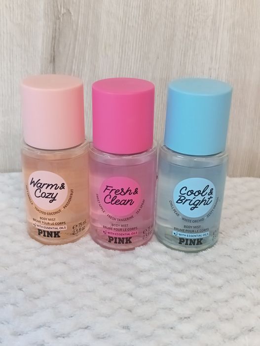 Zestaw mgiełek PINK