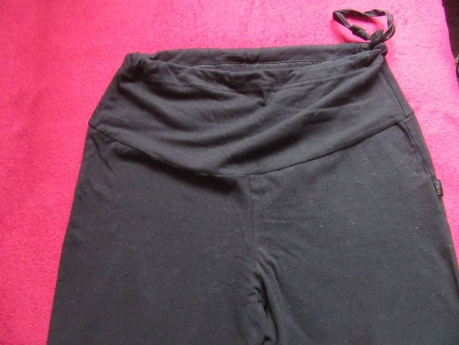 Legginsy / spodnie ciążowe Branco czarne rozmiar L