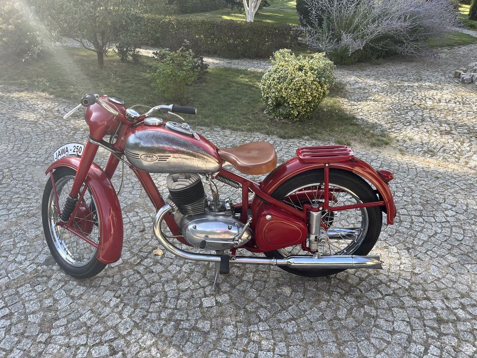 Jawa Perak 250 *1954r* ZAMIANA na samochod osobowy.
