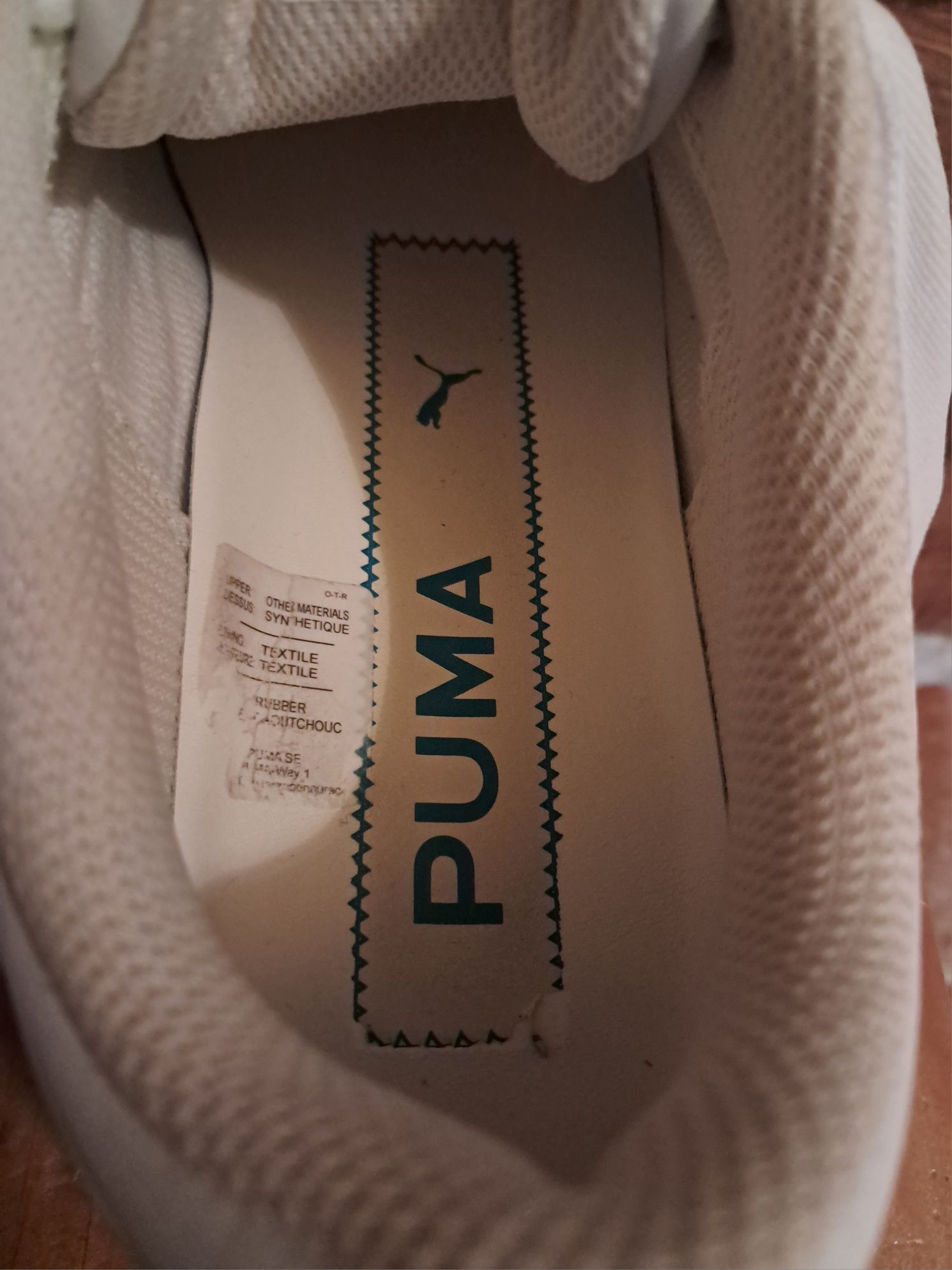 Sportowe Buty Puma, białe-beżowe